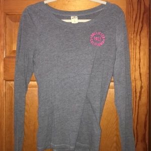 Gray Hollister shirt